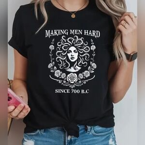 NWT Medusa Making Men Hard Graphic Tee